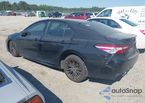 2020 Toyota Camry Se Nightshade Edition из США, поврежденный, VIN 4T1G11AK9LU395452